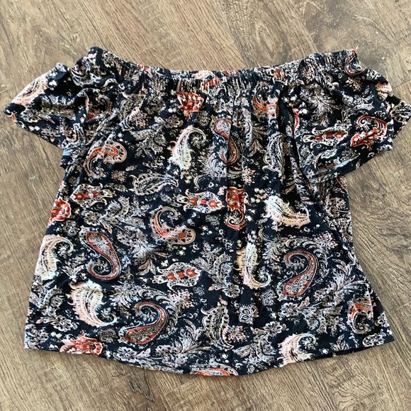 Off the shoulder boho top - Picture 1 of 4